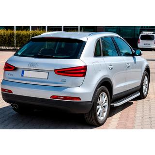 Sidosteg BlackLine (2 st, aluminium) Audi Q3 2011–2019 foto 1