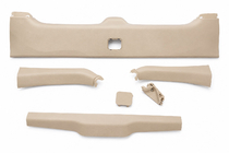 Lexus LX570/450d 2008–2022 Sats beige plastpaneler, bakre del foto 1