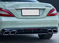 Mercedes CLS C218 2011–2018 Bakre diffuser med kromade avgasändrör (2015-2018, GT63-design) foto 3