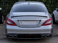 Mercedes CLS C218 2011–2018 Bakre diffuser med kromade avgasändrör (2015-2018, GT63-design) foto 2