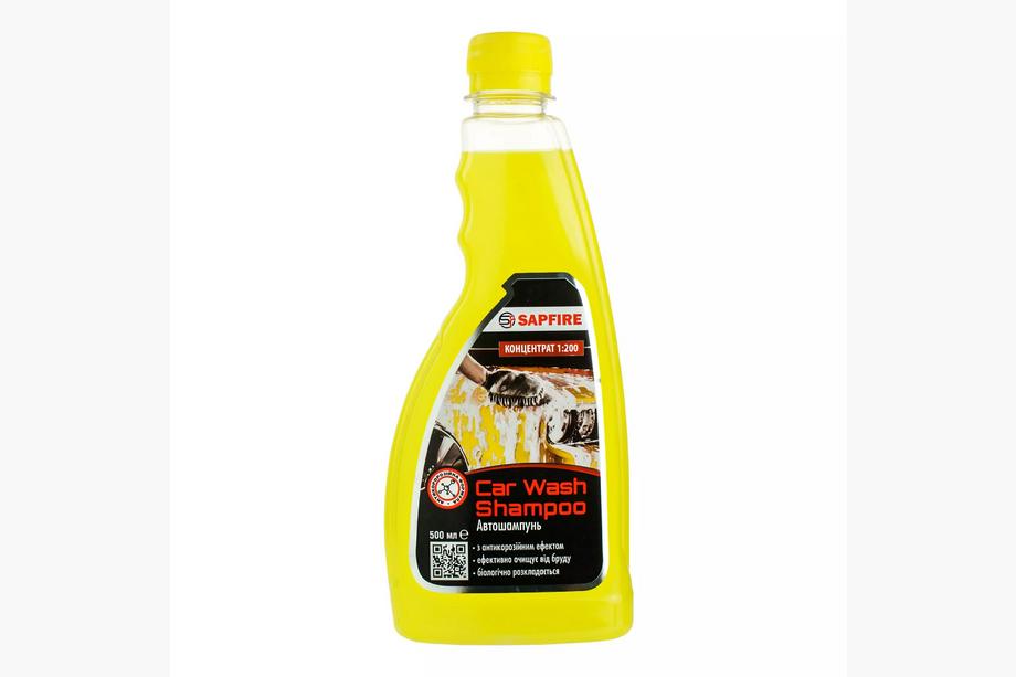 Bilschampo med korrosionsskydd 500 ml SAPFIRE Image