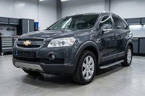 Chevrolet Captiva 2006–2019 Sidosteg BlackLine (2 st, aluminium) foto 1