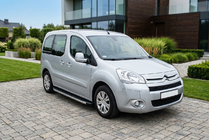 Citroen Berlingo 2008–2018 Sidosteg BlackLine (2 st, aluminium) foto 1