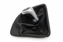 BMW 1-serie E81/E82/E87/E88 2004–2011 Växelspaksdamask + växelknopp OEM V2 (konstläder) foto 2