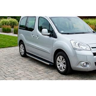 Sidosteg BlackLine (2 st, aluminium) Peugeot Partner Tepee 2008–2018 foto 1