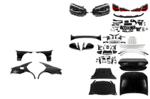 Mercedes S-class W221 2005–2013 Facelift-ombyggnadskit till W223 (utan stötfångare) foto 1
