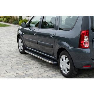 Sidosteg BlackLine (2 st, aluminium) Dacia Logan MCV 2004–2014 foto 1