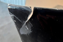BMW 3-serie E90/E91 2005–2011 Rea främre Flap-läpp DPT (för E90 Base 2005-2008, högblank svart, 2 st) foto 2