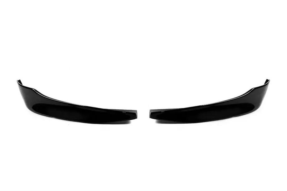 BMW 3-serie E90/E91 2005–2011 Rea främre Flap-läpp DPT (för E90 Base 2005-2008, högblank svart, 2 st) Image