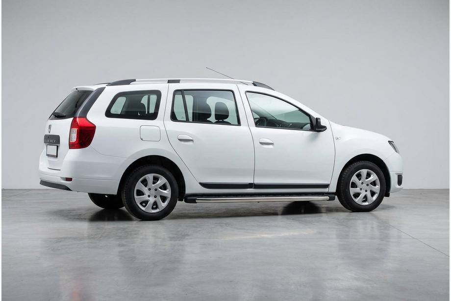 Renault Logan MCV 2013–2022 Sidosteg BlackLine (2 st, aluminium) Image