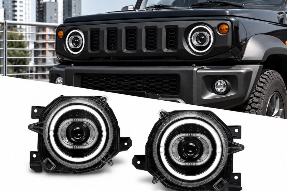 Suzuki Jimny 2018– LED-strålkastare fram (2 st) Foto 2