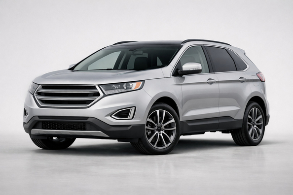 Test av Ford Edge (2:a generationen): balanserad crossover för vardagen