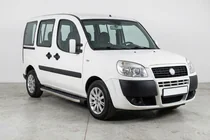Fiat Doblo I 2005–2010 Sidosteg BlackLine (2 st, aluminium) foto 1