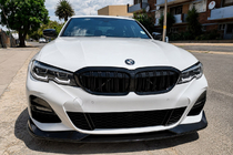 BMW 3-serien G20/G21 2018– Frontläpp/frontsplitter AC-Style för M-Sport 2018-2022 (ABS) foto 2