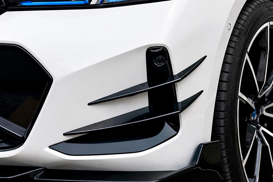 BMW 3-serien G20/G21 2018– AC-Style frontsplitter (för M-Sport 2023+, ABS) Foto 1