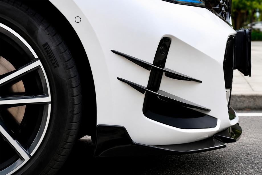 BMW 3-serien G20/G21 2018– AC-Style frontsplitter (för M-Sport 2023+, ABS) Foto 2