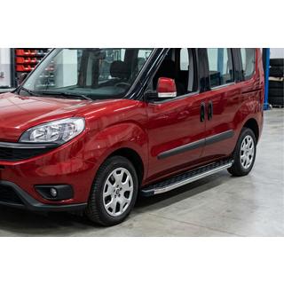 Sidosteg BlackLine (2 st, aluminium) foto 1