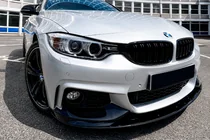 BMW 4-serie F32/F33/F36 2012–2020 MP-Style frontläpp (för M-Sport, blanksvart) foto 4