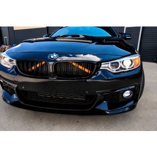 MP-Style frontläpp (för M-Sport, blanksvart) foto 2