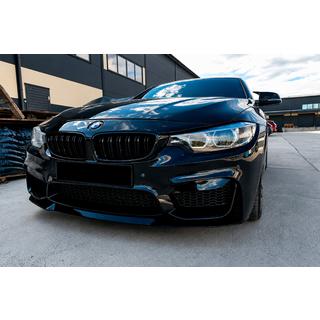 Främre läppspoiler CS-Style (för M4, blanksvart) foto 1