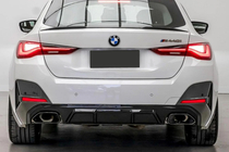 BMW 4-serien G22/23/26 2020– Bakre stötfångardiffusor med avgasändrör (för G26 M-Sport) foto 7