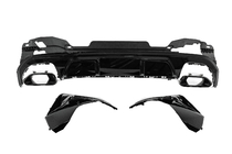 BMW 4-serien G22/23/26 2020– Bakre stötfångardiffusor med avgasändrör (för G26 M-Sport) foto 3