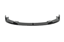 BMW 5-serien E60/E61 2003–2010 Frontläpp till stötfångaren (för M-Sport, blanksvart) foto 1