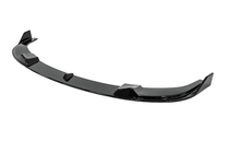 BMW 5-serien E60/E61 2003–2010 Frontläpp till stötfångaren (för M-Sport, blanksvart) foto 3