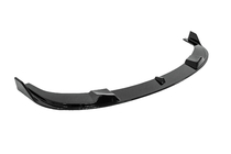 BMW 5-serien E60/E61 2003–2010 Frontläpp till stötfångaren (för M-Sport, blanksvart) foto 4