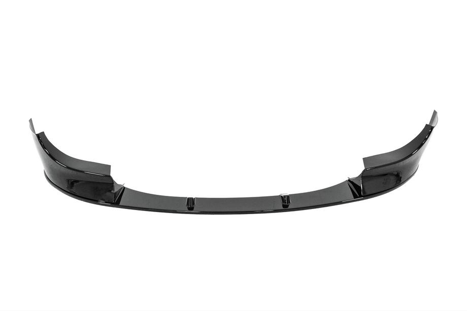 BMW 5-serien E60/E61 2003–2010 Frontspoilerläpp till M5, blanksvart Foto 1
