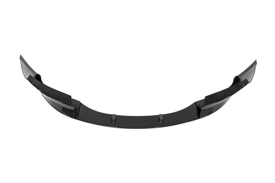 BMW 5-serien E60/E61 2003–2010 Frontspoilerläpp till M5, blanksvart Foto 2