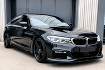 BMW 5-serien G30/G31 2017–2023 Främre stötfångarläpp Lip AC-Style (för M-Sport 2017-2020, ABS) foto 3