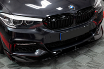 BMW 5-serien G30/G31 2017–2023 Främre stötfångarläpp Lip AC-Style (för M-Sport 2017-2020, ABS) foto 4