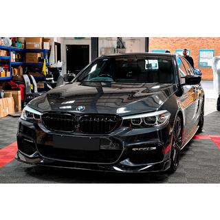 Främre stötfångarläpp Lip AC-Style (för M-Sport 2017-2020, ABS) BMW 5-serien G30/G31 2017–2023 foto 1