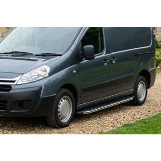 Sidosteg BlackLine (2 st, aluminium) foto 1