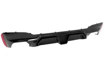 BMW 5-serien G30/G31 2017–2023 Bakre stötfångardiffusor CS-Style (för M-Sport/M5 F90, ABS) foto 9