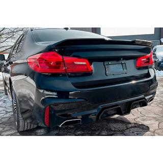 Bakre stötfångardiffusor CS-Style (för M-Sport/M5 F90, ABS) foto 4