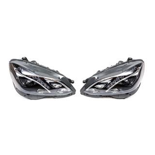 Strålkastare fram (2 st, facelift, utan styrenheter, för bilar med original halogenoptik) Mercedes E-сlass W212 2009–2016 foto 2