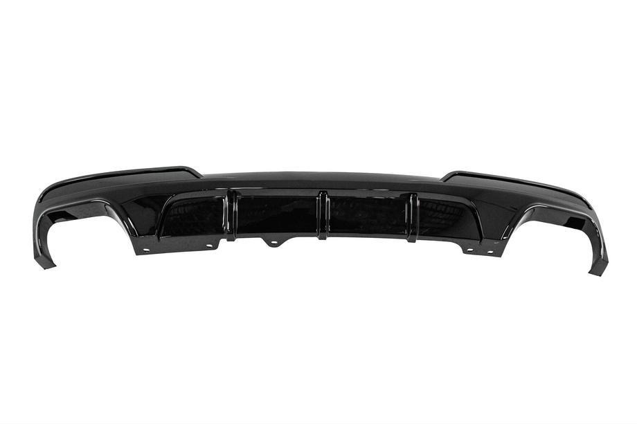 BMW 5-serien F10/F11 2010–2016 Bakre stötfångardiffusor för quad-utblås V1 (för M-Performance) Foto 1