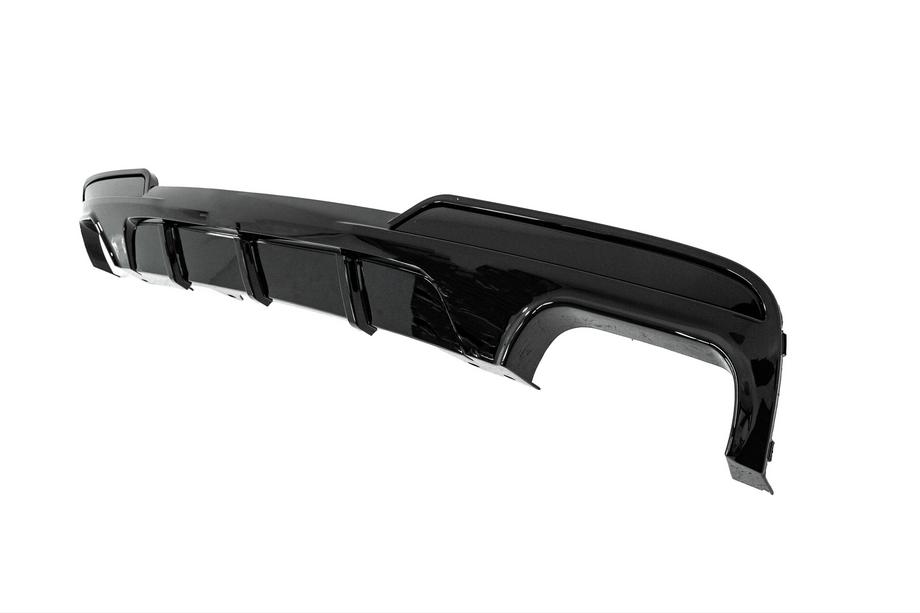 BMW 5-serien F10/F11 2010–2016 Bakre stötfångardiffusor för quad-utblås V1 (för M-Performance) Foto 3