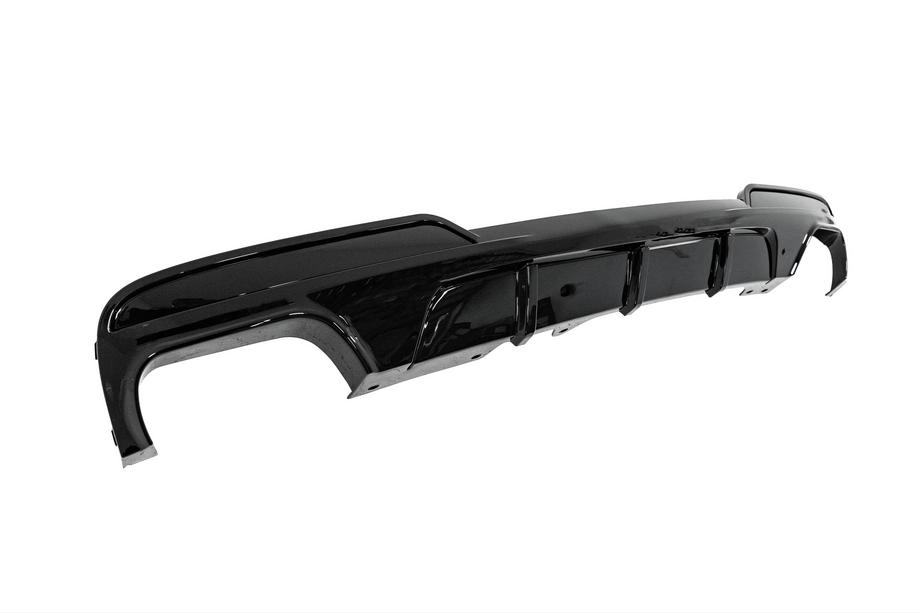 BMW 5-serien F10/F11 2010–2016 Bakre stötfångardiffusor för quad-utblås V1 (för M-Performance) Foto 4