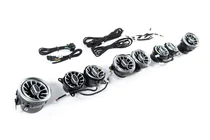 Mercedes S-class W222 2013–2022 LED-deflektorer för ventilationsutblås (2014-2017, 7 färger) foto 5