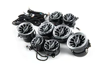Mercedes S-class W222 2013–2022 LED-deflektorer för ventilationsutblås (2014-2017, 7 färger) foto 7