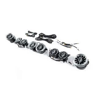 LED-deflektorer för ventilationsutblås (2014-2017, 7 färger) Mercedes S-сlass W222 2013–2022 foto 4