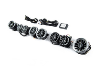 Mercedes S-class W222 2013–2022 LED-ventilationsdeflektorer (2018-2022, 64 färger) foto 3