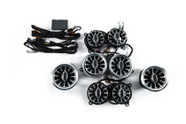 Mercedes S-class W222 2013–2022 LED-ventilationsdeflektorer (2018-2022, 64 färger) foto 2