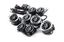 Mercedes S-class W222 2013–2022 LED-ventilationsdeflektorer (2018-2022, 64 färger) foto 7