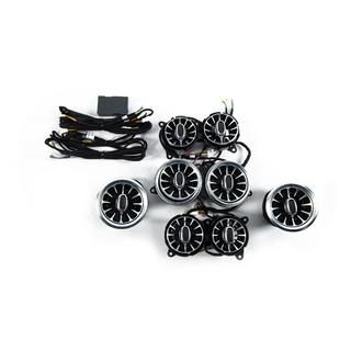 LED-ventilationsdeflektorer (2018-2022, 64 färger) Mercedes S-сlass W222 2013–2022 foto 2