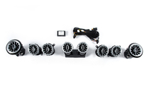 Mercedes E-klass W213 2016–2023 LED ventilationsdeflektorer (64 color) foto 1