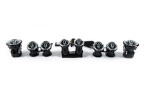 Mercedes E-klass W213 2016–2023 LED ventilationsdeflektorer (64 color) foto 3